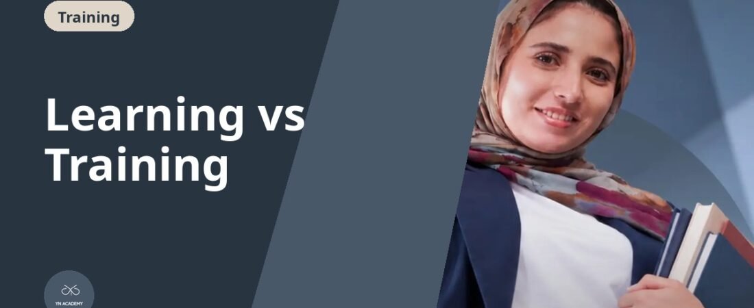 The Real Difference Between Learning and Training